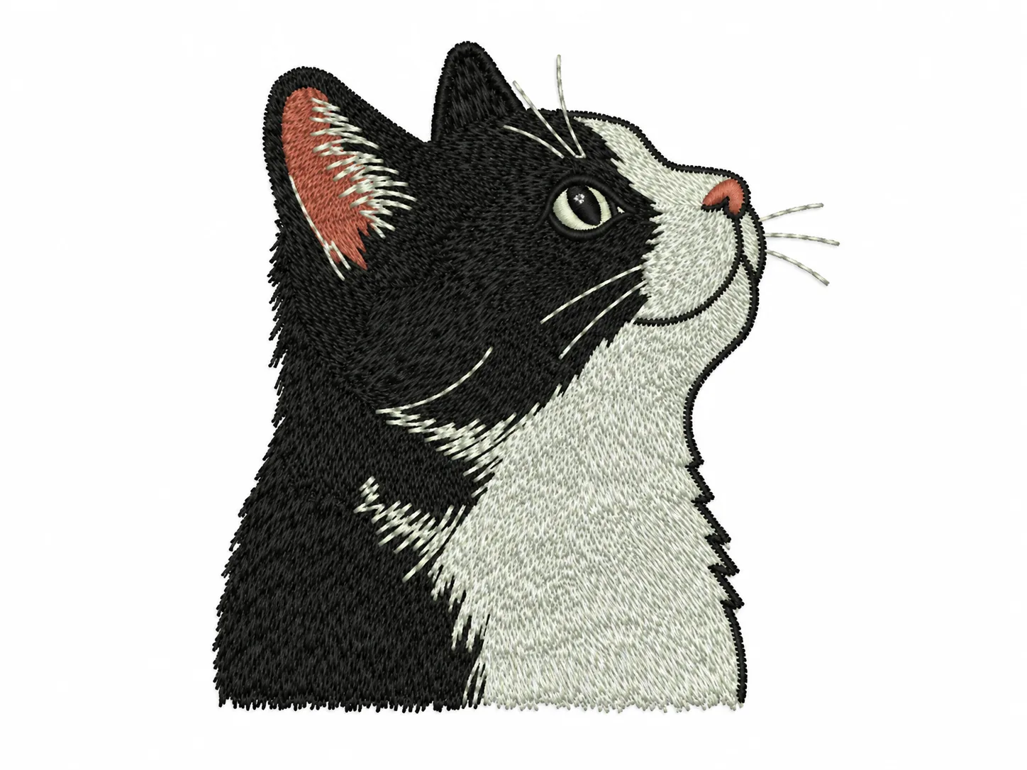Cat Embroidery Design