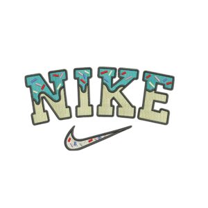 Nike Dual Color Logo Design