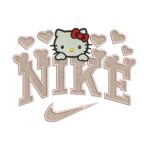 Nike Hello Kitty Embroidery Design