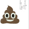 Poop Embroidery Design