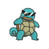 Squirtle Pokemon Cartoon Embroidery Design