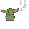Star Wars Baby Cartoon Embroidery Design
